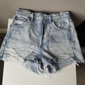 Agolde denim shorts